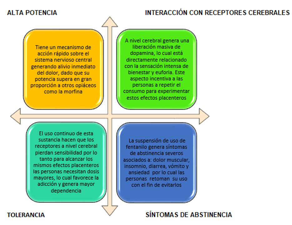 Imagen 2. Mecanismo de acción y consecuencias de uso