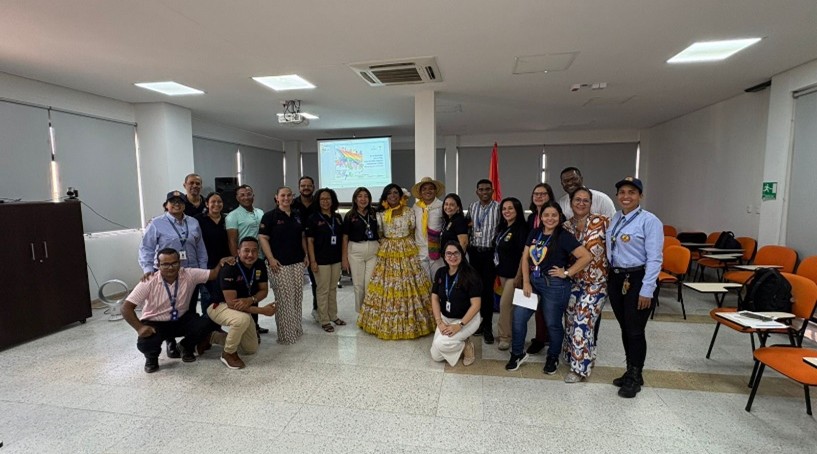 Fotografía de la actividad de conmemoración realizada en la Dirección Regional Norte.