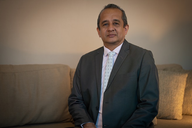 Fotografía de Alberto Tejada Valbuena, Director Regional Sur
