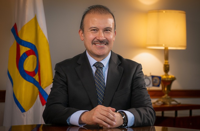 Fotografía de Freddy Ananías Urrego Garzón, Secretario General