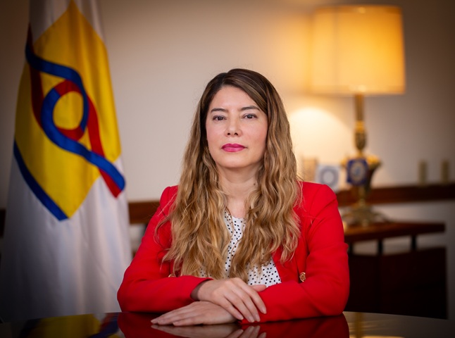Fotografía de Sonia Patricia Cruz Ortega, Jefe Oficina de Planeación
