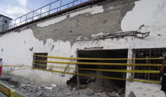 Imagen Acto terrorista en la ciudad de Popayán.