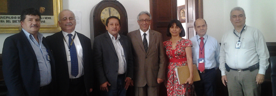 Imagen Directivos del Instituto se reúnen con autoridades del departamento del Cauca y de la ciudad de Popayán 
