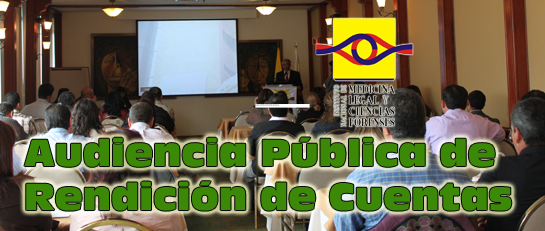 Imagen Audiencia pública de rendición de cuentas a la ciudadanía