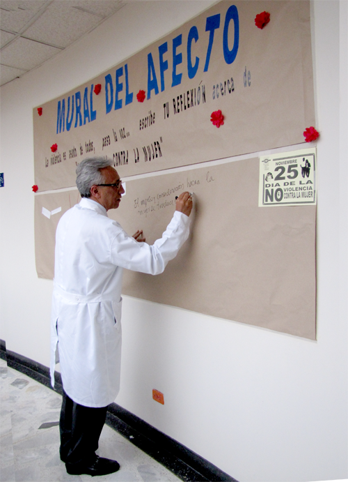 Imagen Mural del afecto. Reflexiones acerca de la violencia en contra de la mujer