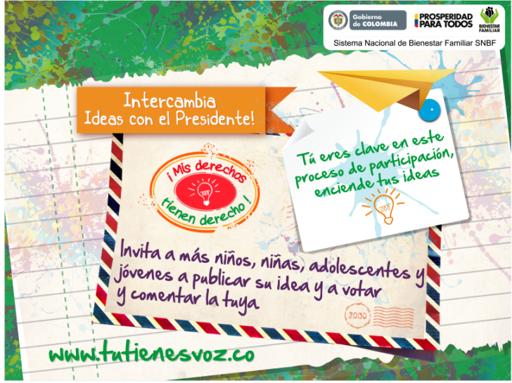 Imagen Las voces de niñas, niños y adolescentes para el país.